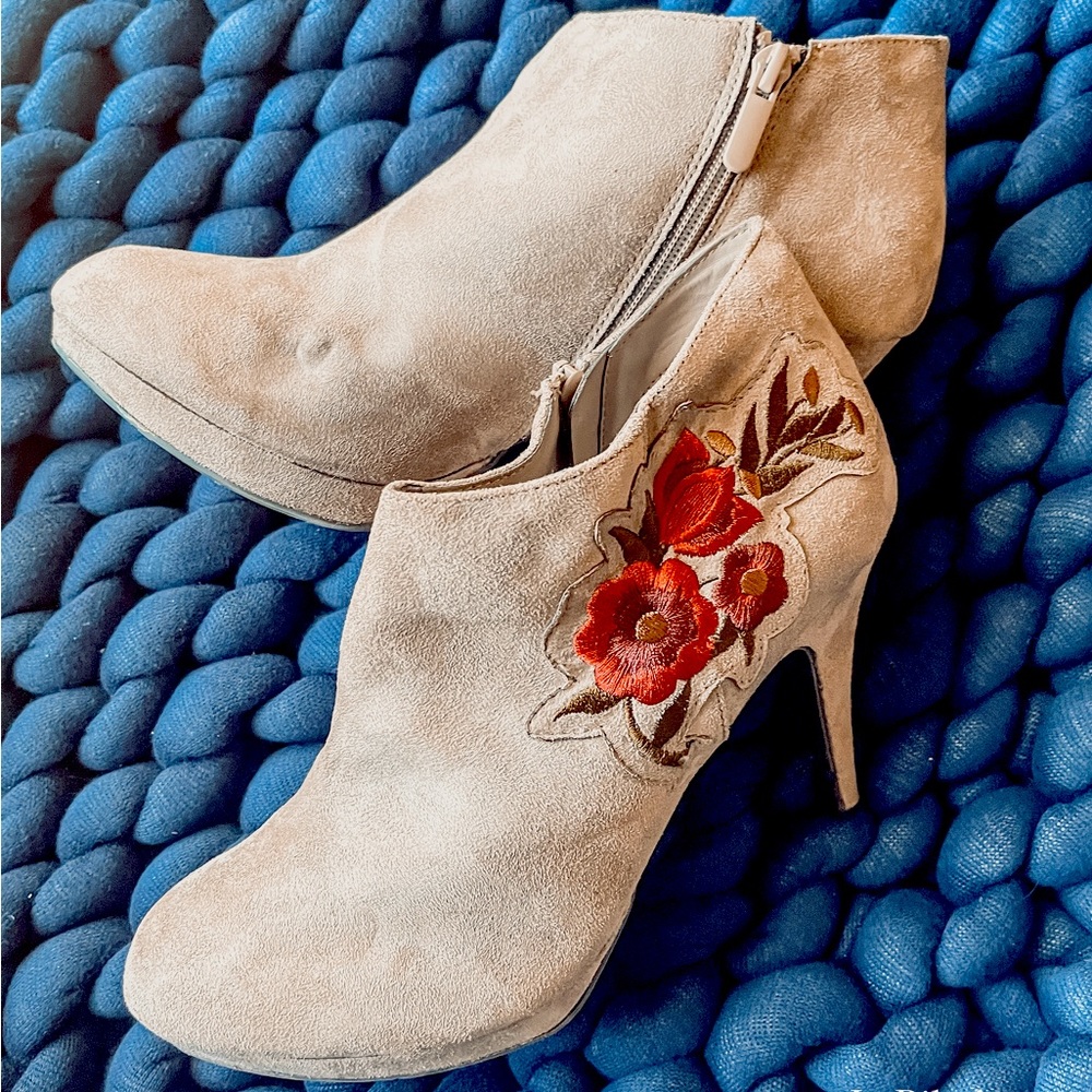 Brand IMPO high heel booties